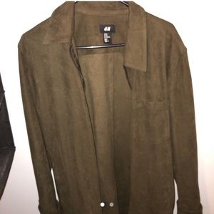 H&M suede jacket